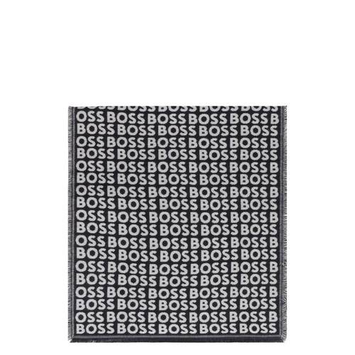 Boss 男士 FW25 围巾 粘胶纤维提花围巾