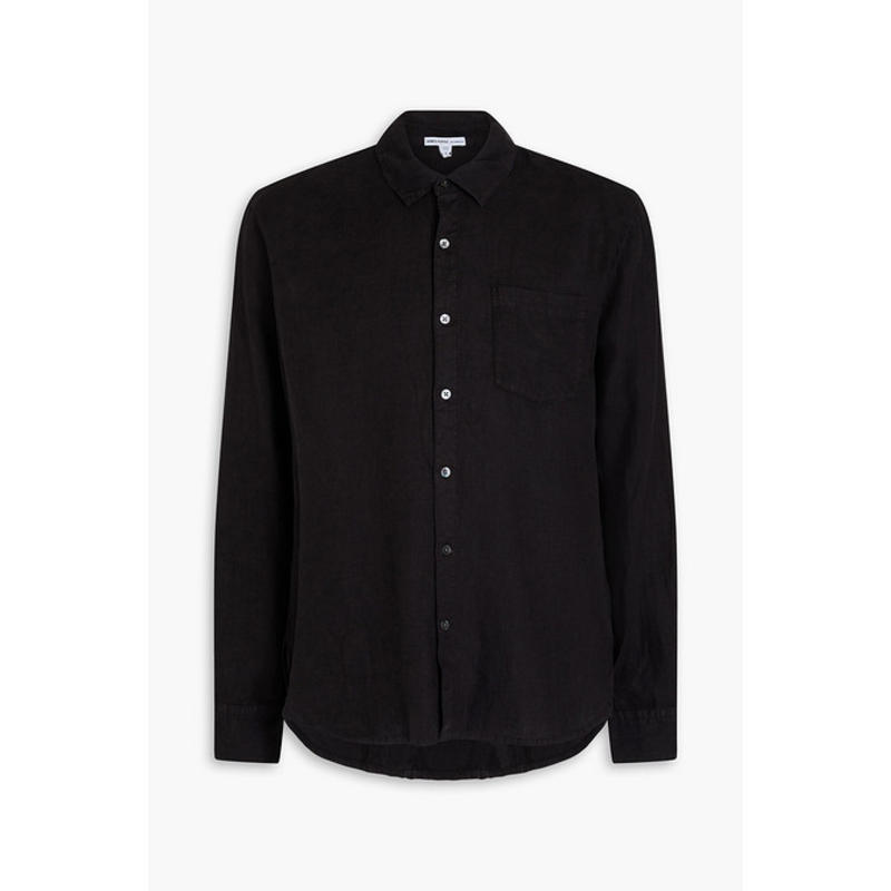 James Perse 男士 衬衫 亚麻衬衫