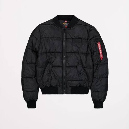 Alpha Industries 阿尔法工业 男士 夹克 MA-1 蓬松短