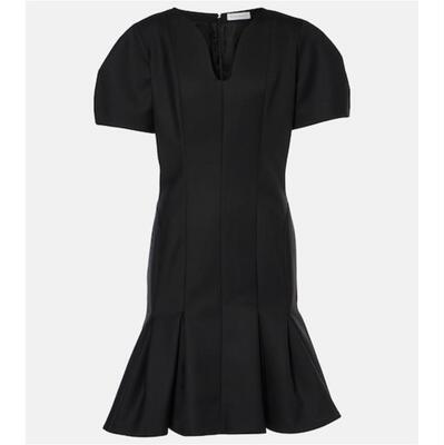 Nina Ricci 莲娜丽姿 女士 中长连衣裙 羊毛华达呢