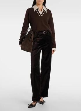 Citizens of Humanity 女士 长裤 Ayla 棉混纺天鹅绒直筒长裤