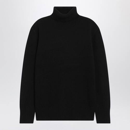 Totême 女士 FW26 上衣 黑色羊绒高领