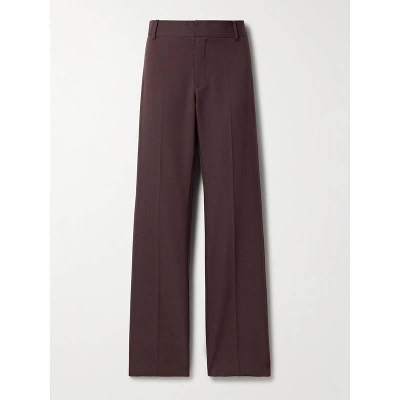 Nili Lotan 女士 FW25 长裤 Ivan 羊毛/斜纹布直筒裤,女装/女士精品,休闲裤,淘宝优惠券,粉丝福利购,淘宝优惠卷