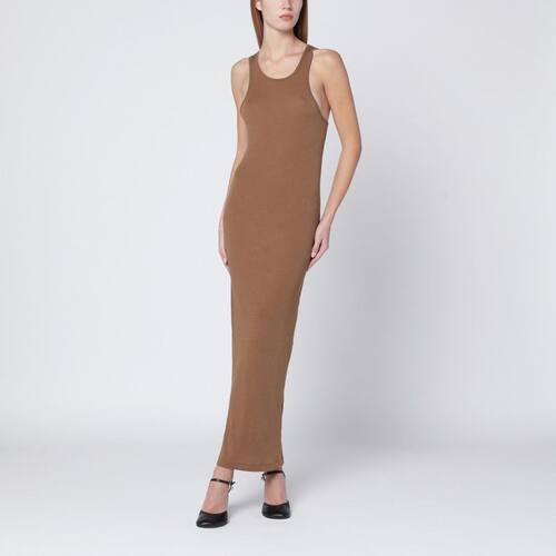 Entire Studios 女士 FW25 连衣裙 SANDCOLORED COTTONBLEND 无袖