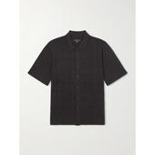 Bone Dalton 男士 Rag SS26 衬衫 格纹羊毛莱赛尔纤维混纺衬衫