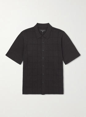 Rag  Bone 男士 SS26 衬衫 Dalton 格纹羊毛莱赛尔纤维混纺衬衫