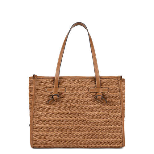 Gianni Chiarini 女士 SS26 托特包 MARCELLA 编织草编包包