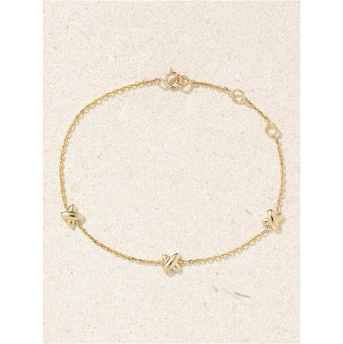 STONE AND STRAND 女士 CO 手链 Marks The 圆点14K金