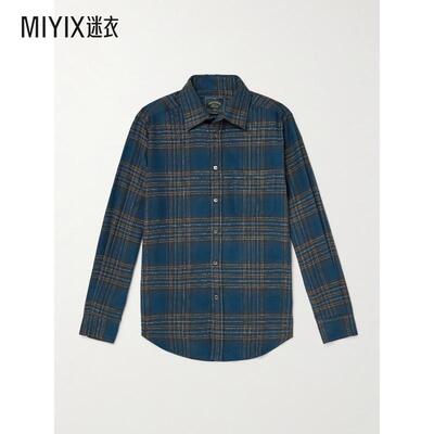 PORTUGUESE FLANNEL 男款Bossa 格纹有机棉衬衫 迷衣时尚