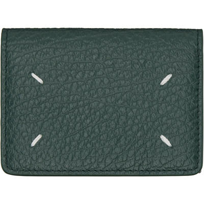 Maison Margiela 男士 钱包 绿色 Four Stitches Pocket 钱包