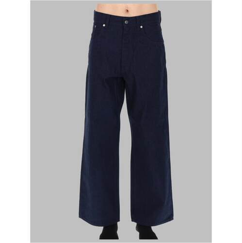 SUNFLOWER 男士 FW26 牛仔长裤 蓝色 Super Wide Cinch 牛仔裤