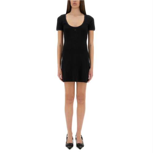 Courrèges 古未界 女士 FW25 短款连衣裙 短袖连衣裙