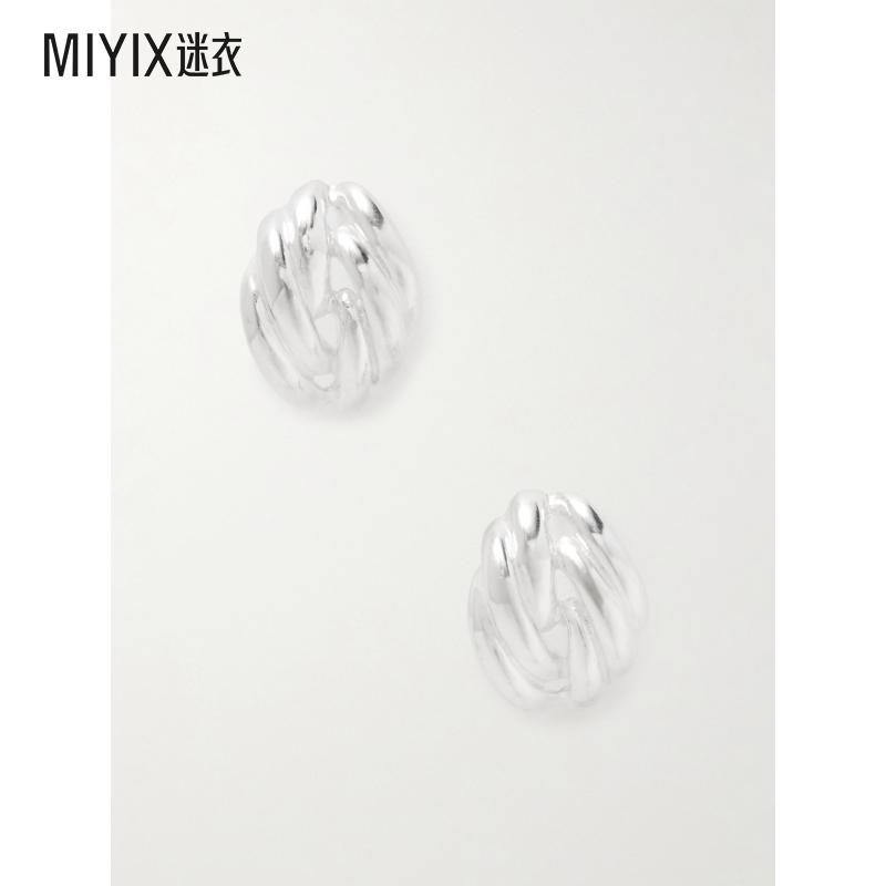 YSSO 女款Clos 迷你银色耳环 迷衣时尚