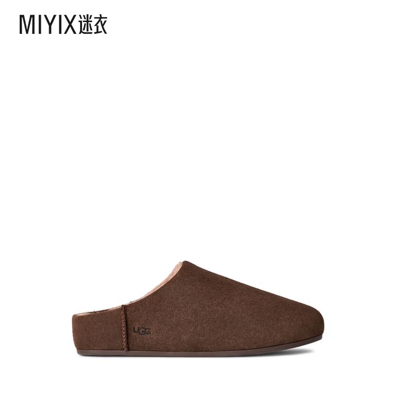 [秋冬新品]UGG Australia 女款'Elea' on the 棕色带Logo刻纹侧边