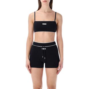 Serre SERRE 女士 短裤 海军风罗纹精美吊带文胸 SS26 Marine