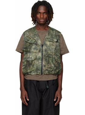 South2 West8 男士 马甲 卡其色 Bush Trek 马甲