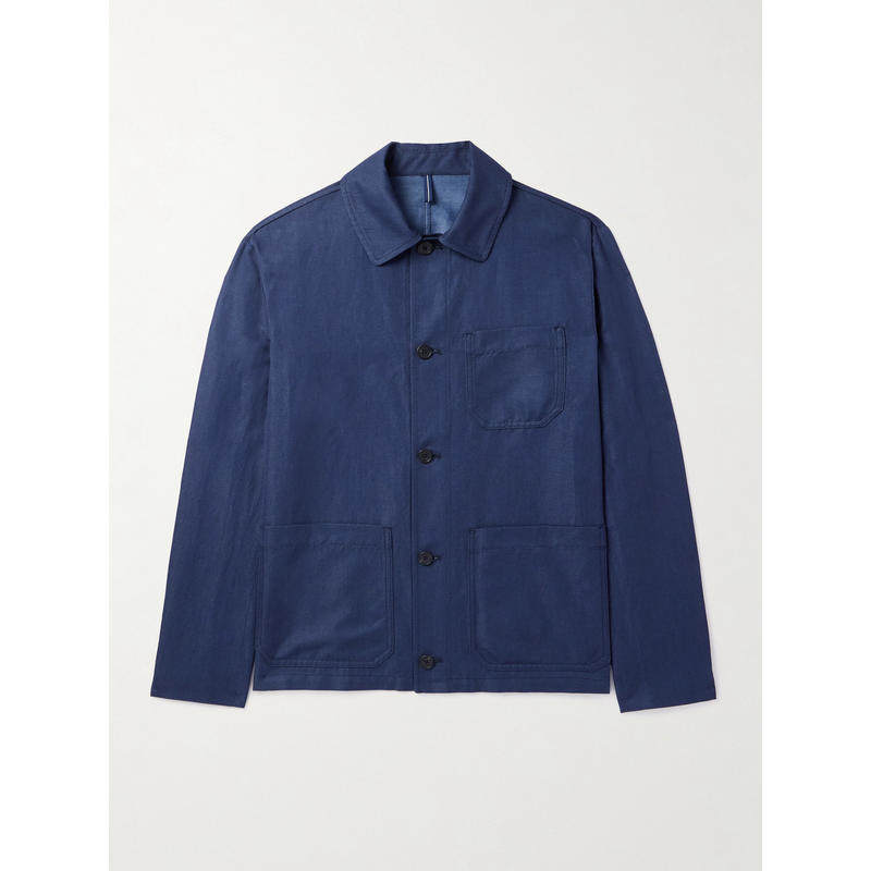 Slowear 男士 FW25 夹克 Venezia 1951 Chore 棉麻混纺斜纹布夹克,男装,牛仔外套,淘宝优惠券,粉丝福利购,淘宝优惠卷