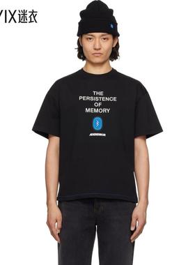 Ader Error 男款黑色 Blue Net Product. 49 T 恤 迷衣时尚