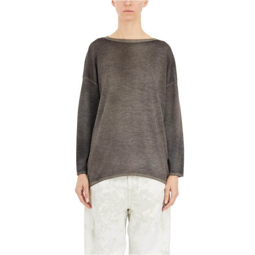 Avant Toi 女士 SS24 上衣 COLLO A BARCHETTA 针织衫羊绒针织衫