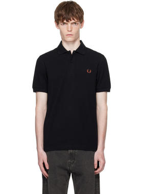 Fred Perry 男士 POLO衫 黑色 The Shirt Polo 衫
