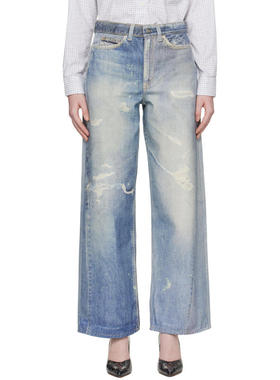 Our Legacy 女士 牛仔长裤 蓝色 Full Cut 牛仔裤