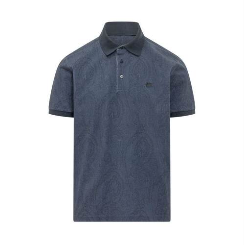 Etro 艾绰 男士 SS26 POLO衫 Etro Roma 佩斯利花纹 Polo 衫