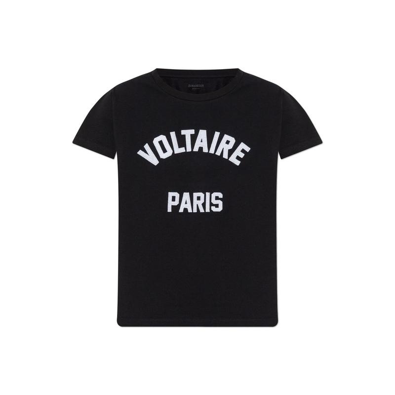 Zadig  Voltaire 女士 秋冬新品 T恤 Alys 圆领 T恤