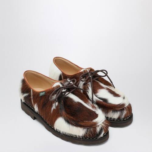 Paraboot 柏哈步 男士 FW26 休闲皮鞋 MICHAEL 缚带小马毛鞋