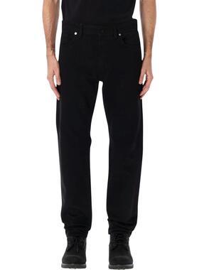 Stone Island 男士 FW25 牛仔长裤 REGULARFIT 黑色牛仔裤