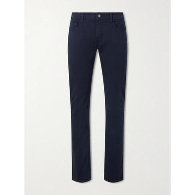 Canali 康钠丽 男士 SS26 牛仔长裤 修身直筒牛仔裤