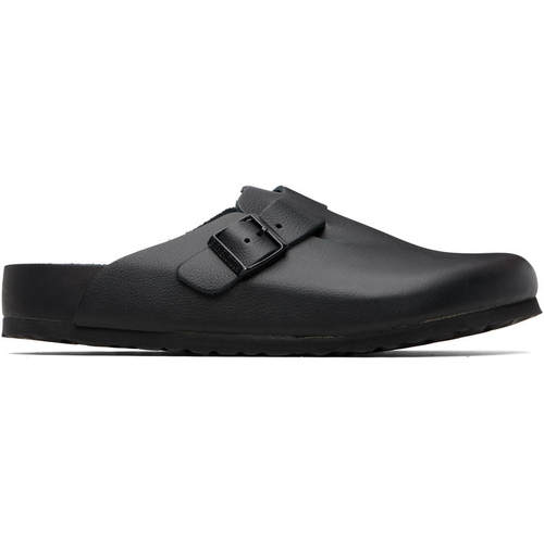 Birkenstock 勃肯 男士 穆勒鞋 黑色 Regular Boston