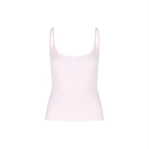 Courrèges 古未界 女士 SS26 背心 粉色 Reedition 系列