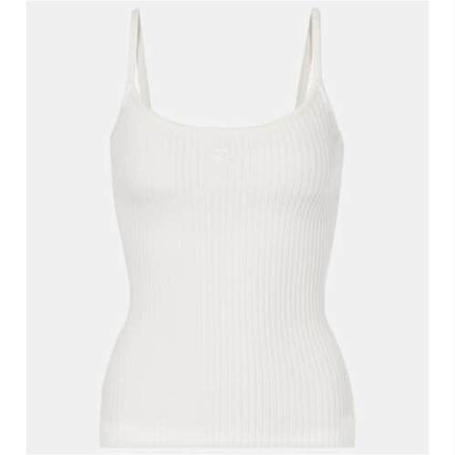 Courrèges 古未界 女士 背心 Reedition 罗纹针织上衣