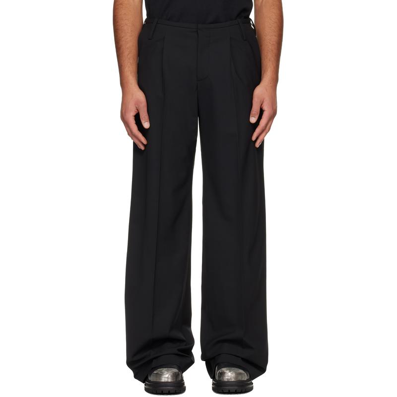 032C 男士 长裤 黑色 Wide Leg Suit 长裤