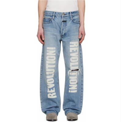 Fear Of God 男士 牛仔长裤 蓝色 Straight Revolution 牛仔裤