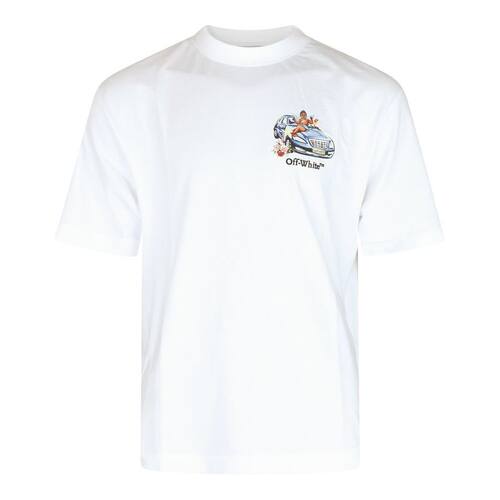 Off-White 男士 SS25 T恤 白色 Fresco Arrow T 恤
