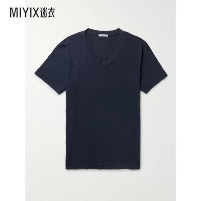 James Perse 男士Combed 修身棉针织T恤 迷衣时尚