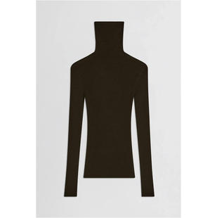 PHOEBE PHILO 女士 FW25 上衣 精美罗纹高领