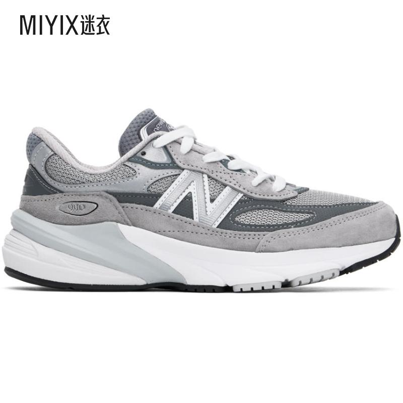 New balance  女士 灰色 MADE 系列 990v6 运动鞋 迷衣时尚
