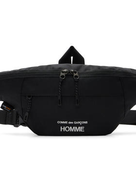 Comme des Garçons川久保玲 男士 斜挎包 黑色斜挎包