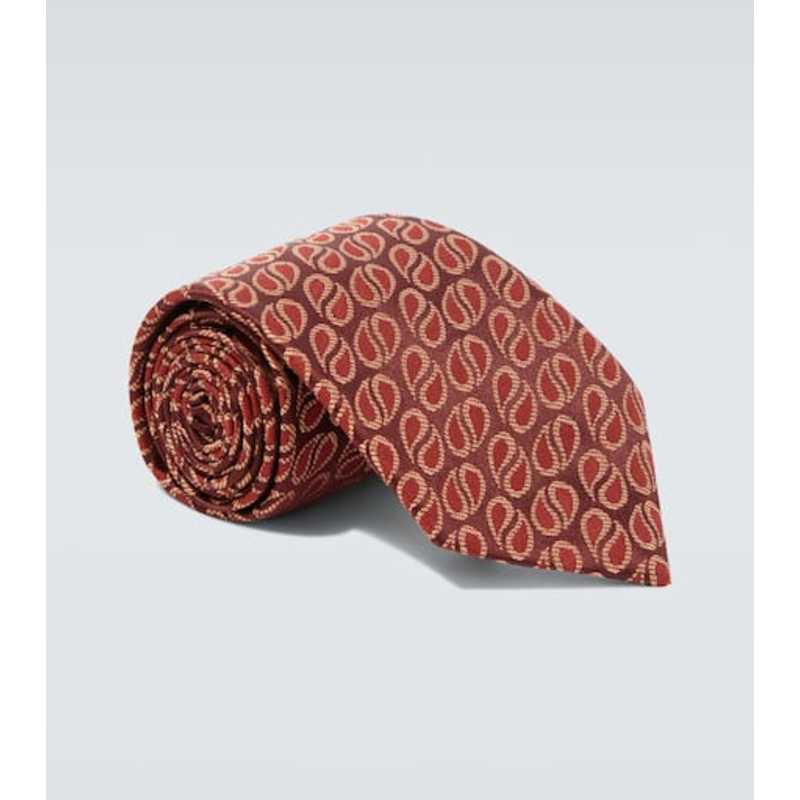 CHARVET 男士 领带/领结 真丝提花领带