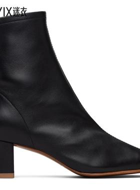 By Far 女款黑色 Sofia 踝靴 迷衣时尚