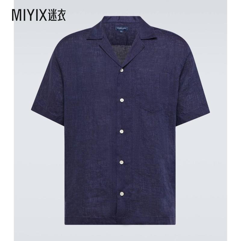 Frescobol Carioca男士Angelo 亚麻衬衫 迷衣时尚