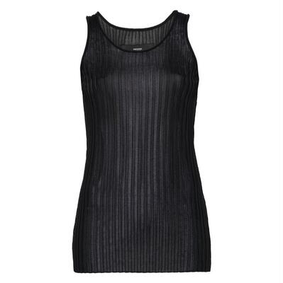 PHOEBE PHILO 女士 SS25 背心 PHOEBE 'Philo' 黑色上衣