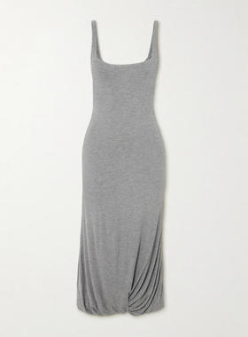 16Arlington 女士中长连衣裙 Sidd 褶皱针织中长连衣裙