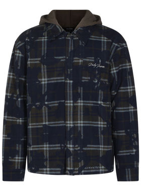 Daily Paper 男士 秋冬新品 衬衫 蓝色棉质衬衫