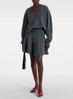 Extreme Cashmere N°379 女生羊绒混纺迷你半身裙 迷衣时尚