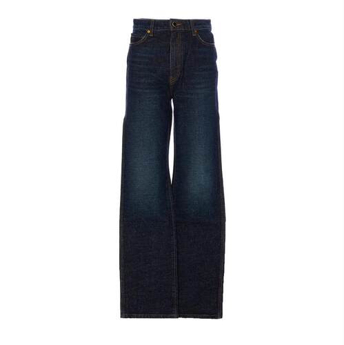 Khaite 女士 FW26 牛仔长裤 海军蓝 Danielle Stretch 牛仔裤