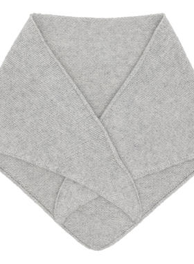 Yves Salomon 女士 围巾 灰色 Cashmere Bandana