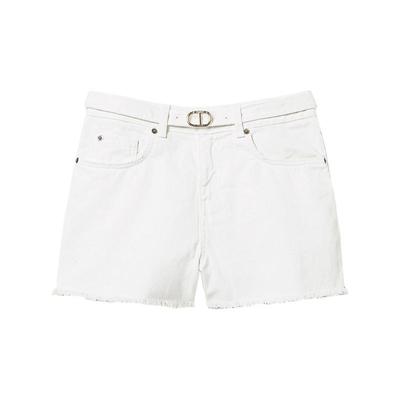 TWINSET 女士 SS25 短裤 COMFORTABLE 纯棉短裤